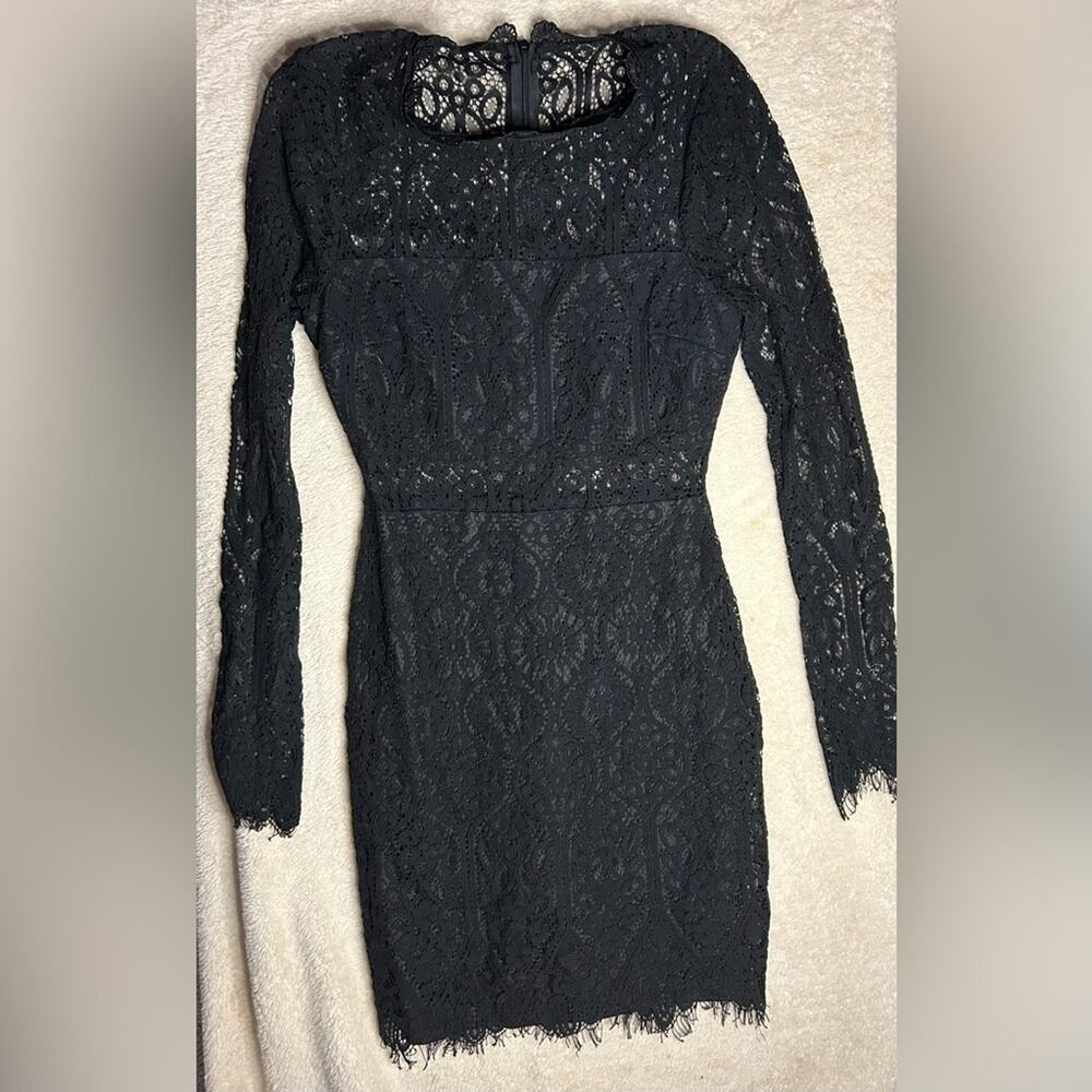 Black Lace Whimsygoth Dress | Romantic Witchy Style Cutout waist